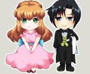デジタル絵アイコン、イラスト描きます ミニキャラから女の子、筋肉質な男性まで！ イメージ7