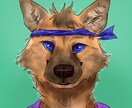 あなたの家族の肖像画描きます 大好きなペットのおしゃれな肖像画を遺しませんか？ イメージ10