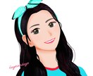 リアルだけどかわいい♡漫画風な似顔絵描きます 大切な記念日、プレゼント、思い出に！ イメージ2