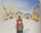 透明水彩のイラスト描きます 人物、植物、動物など、組み合わせてデザイン、作画します イメージ1