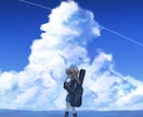 印象的で物語性のある背景メインの絵を描きます 綺麗・爽やか・幻想的・切ない・ノスタルジック・透明感など イメージ8