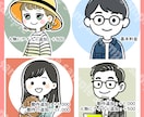 ゆるかわSNSアイコン◎やさしいタッチで描きます ―ゆるくて、かわいくて、ちょっと似てる―アイコンお届けします イメージ3