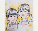 心に残るお写真を、手描き似顔絵にします 「想い」をカタチに！ずっと大切にしたくなる一枚に イメージ4