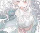 世界観のこだわったイラストを制作します 思い入れのあるオリジナルキャラクターを1枚絵に！ イメージ4