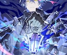 歌みた・SNS・サムネ用高品質一枚絵制作します 透明感×高彩度で目を引く一枚絵を表現します！ イメージ4