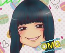 キュートなSNSアイコンイラスト描きます ご希望のオリジナルキャラや似顔絵描きます！ イメージ5