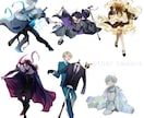 TRPG・配信に使える全身立ち絵のご依頼うけます 繊細な塗りが魅力✨併せ立ち絵も得意です！！ イメージ10