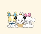 イラストロゴ・.オリジナルキャラクター作成します ついつい目の引くロゴやキャラクターをデザインします！ イメージ2