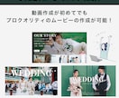 ネトフリ風 結婚式ムービーテンプレを提供します 【Canva】で自作可能なプロフィールムービー！ イメージ7