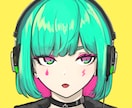とにかく顔が良いイラスト制作します SNSアイコン、web小説の表紙、音楽や動画用の絵などなど！ イメージ2