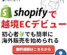 Shopifyでネットショップを構築します 自分で更新したい方でも安心　公開後もサポートします。 イメージ1