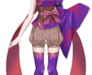 魂募集！IRIAM用立ち絵完成品販売いたします 異世界からやってきた鬼人の女の子の魂募集中です！ イメージ4