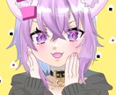 SNS・動画に使える！雰囲気重視のイラスト描きます シンプル背景でキャラを魅せる1枚を制作します イメージ6