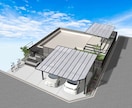 綺麗に映える外構図面パース作成いたします 経験豊富なエクステリアプランナーが作図します イメージ4