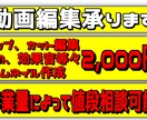 YouTube用の動画編集いたします 平日、休日問わず対応可能です！ イメージ1