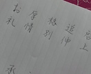お受験応援　履歴書　願書　代筆できます 美文字で履歴書　美文字で代筆します イメージ2