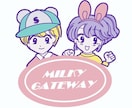 90年代少女漫画風ウェルカムボード描きます 90年代少女漫画風ウェルカムボード、カップルイラスト イメージ1