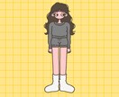 かわいいポップな多用途イラスト描きます スピード納品！今だけ低価格！結婚式・アイコン・プレゼントに イメージ3