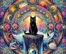 黒猫マンダラ霊視とタロットカードで占います 恋愛・仕事・お金の悩みで運気を下げていませんか イメージ1