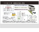 土地売買などで参考プラン入りの販売図面を作成します 平面図・外観パースを入れて完成後のイメ-ジを視覚的にアピ-ル イメージ1