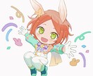 かわいいデフォルメイラストの制作承ります 動画やグッズ制作、LINEスタンプ制作などに！ イメージ4