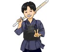似顔絵をゆるーく描きます 絵柄やパーツ、ポーズ等は要望に沿って描きます イメージ5