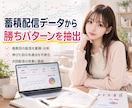蓄積配信データから勝ちパターンを抽出します 目指せ1配信15000tk！配信記録から次の一手を設計します イメージ1