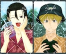 商用利用OK！ご希望に沿ったイラスト制作致します 動画のサムネイル、うちの子を描いてほしい！等対応いたします！ イメージ3