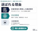 営業資料・提案書を改善します 構成・訴求・文章を営業現場の視点で整理 イメージ4