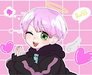 依頼に沿ったイラストを描きます デフォルメキャラ等身キャラやアニメチックなイラストを描きます イメージ4