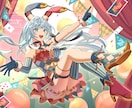 １枚絵・アイコン等◆生き生きしたイラスト描きます キラキラとした表情のキャラクターデザインが得意です！ イメージ1