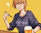 ポスター風イラスト描きます その他キャラクター単体でも大丈夫です！ イメージ5