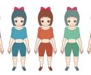 頭の中のちびキャラを描きます あなただけの○頭身のちびキャラを求めて イメージ2