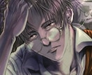 ダーク│リアル寄りの男性キャライラストお描きします 厚塗りで重厚感あるキャラを丁寧に制作いたします イメージ6