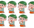 好きを詰め込んだデフォルメキャラアイコン作成します メイキング動画付き！SNSで自慢できる♡個性アイコン イメージ9