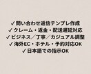 海外EC向け英語メール返信テンプレを作成します よくある問い合わせに即対応できる英文集 イメージ2