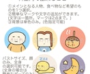 ゆるりとした温かみのあるアイコンを制作します ゆるくてシンプルだけどインパクトのあるアイコンをお探しの方に イメージ2