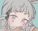 女の子のアイコン描きます どんな絵柄が飛んでくるかわかりません。よしなに。 イメージ2