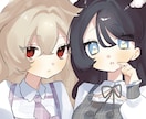 アイコンなどイラスト描きます キャラクターイラストを描きます。 イメージ2