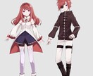 SNSアイコンや一枚絵、立ち絵など可愛く描きます 商用利用対応可能◎お気軽にご相談ください！ イメージ3
