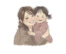 赤ちゃんの似顔絵イラストを描きます リアルすぎず・デフォルメしすぎない優しいタッチの似顔絵です。 イメージ5
