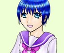 目が大きなイラストアイコンお描きします アニメや漫画のようなキャラクターのアイコンをお作りします イメージ3