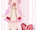 お好きなチョコモチーフの立ち絵イラスト描きます VTuberイラスト多数経験あり！細かい衣装も得意です！ イメージ1