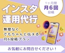 1ヶ月インスタ運用・月6投稿作成いたします ☆無理なく、でもちゃんと伝える月6投稿プラン！ イメージ1