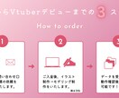 マスコットイラストモデリング全行程制作します あなただけのオリジナルマスコット系Vtuber制作致します！ イメージ2