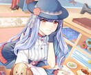 アイコンや1枚絵等！イラスト全般お受け致します キャラデザからの制作も参ります。 イメージ5
