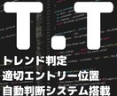 トレンド判断＋適切エントリー位置自動判定します T.T トレンド確認だけは時代遅れ 適切エントリー自動判断 イメージ1