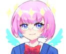 綺麗なSNSアイコン描きます 目を引くような印象深いアイコン イメージ3