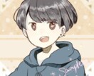 ほんわか可愛い女の子や男の子のイラストを描きます SNSや動画配信、ブログ内などのアイコン受付中！ イメージ2