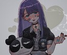 SNS向けアイコンイラスト等お描きいたします 心を込めてカワイイをお届けします イメージ7